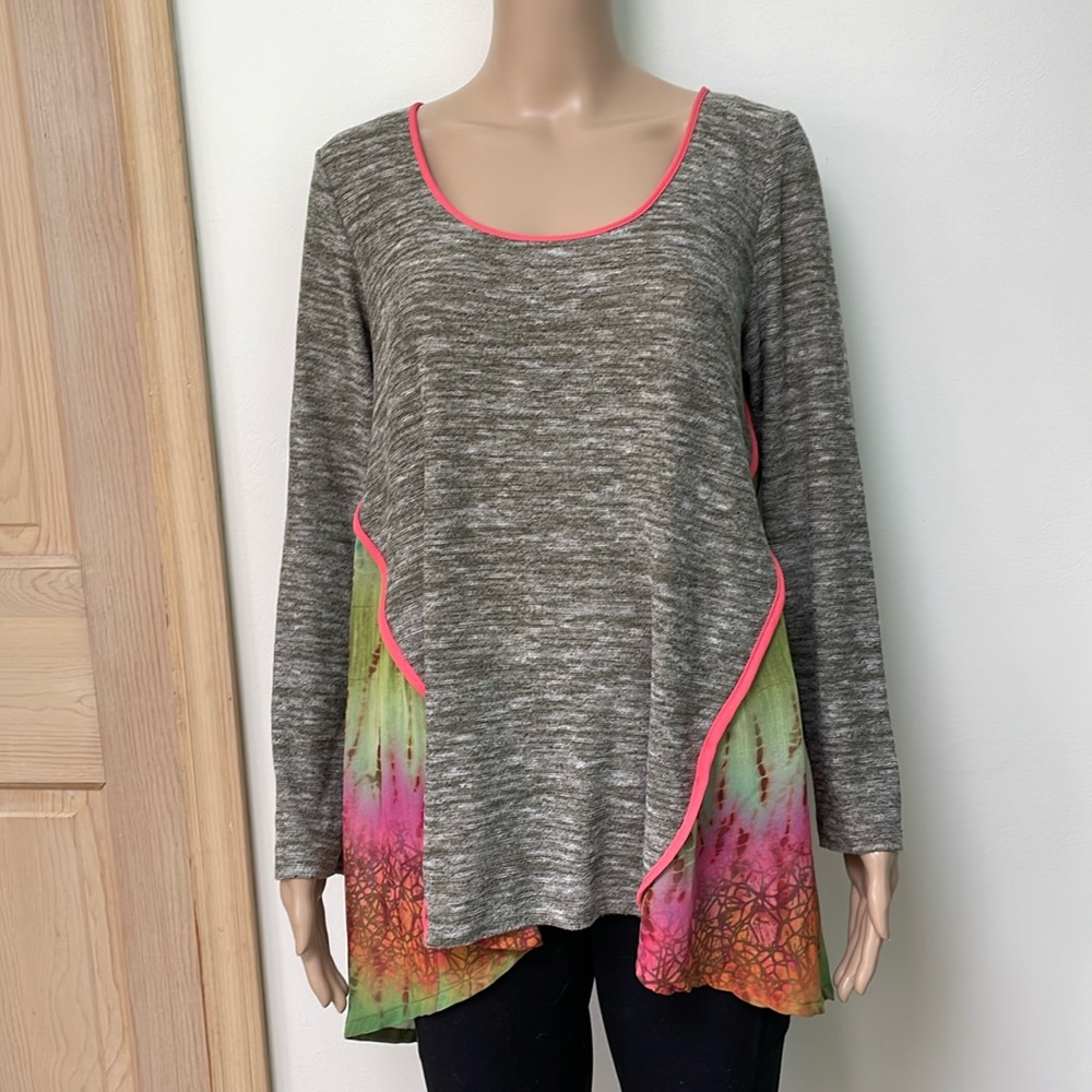 Poeme by Citron tie dye top
